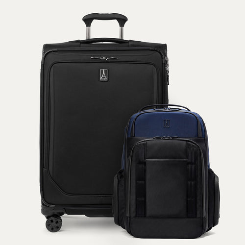 Crew Classic Medium Check in Spinner / Travelpro® Altitude™ Large Backpack Set